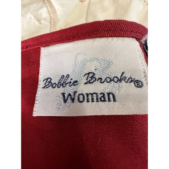 Vtg 90 Bobbie Brooks Woman PL Vest Floral Embroidered Patchwork Fairy Whimsigoth - Picture 9 of 16